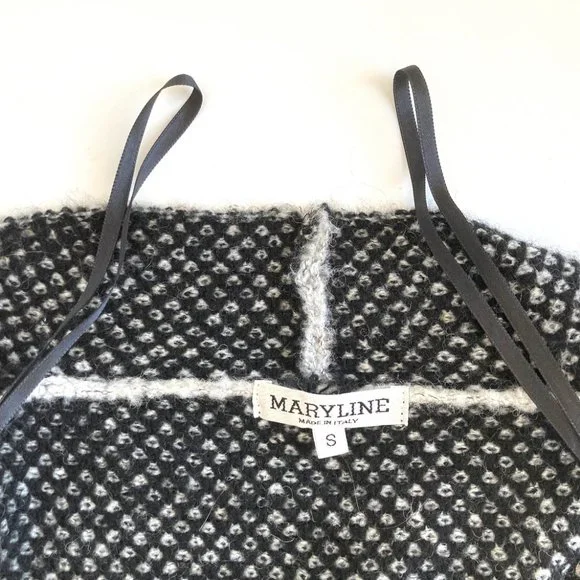 Maryline Italian Wool-Blend Open Front Cardigan - Picture 6 of 11